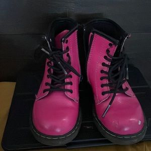 Kids size US10 hot pink Dr,Martens